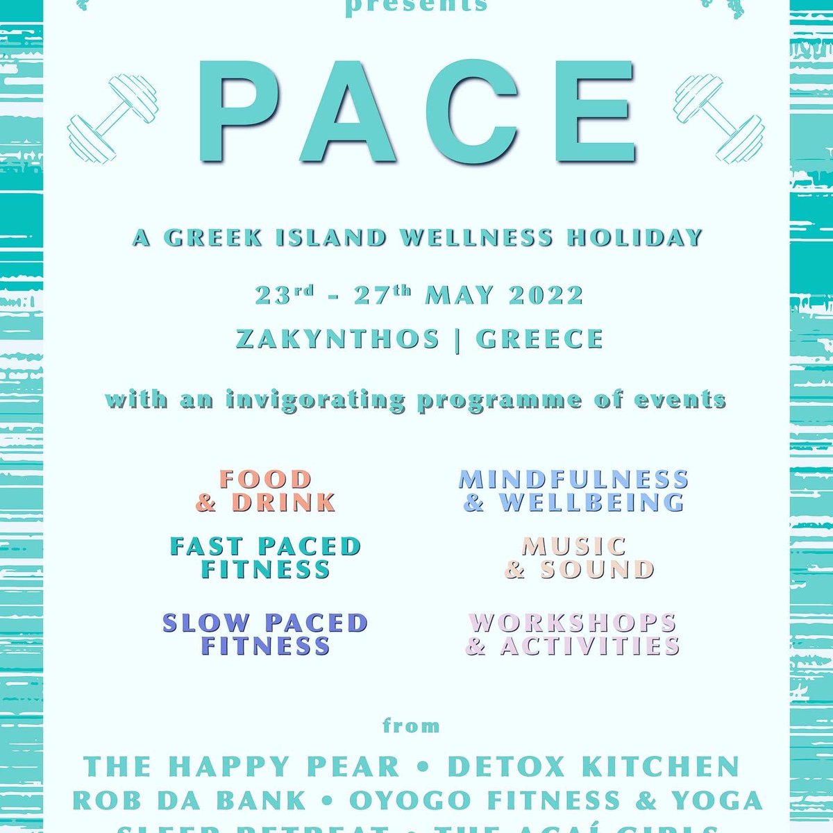 RobdaBank's tweet photo. No I’m not on holiday again! But I am counting down the days til @Peligoni launch their new Pace festival in May… well chuffed to be invited to the beautiful 🏝 to teach meditation and breathwork.. check it out if you can #peligoni #paceweek https://t.co/c11oJap4EF