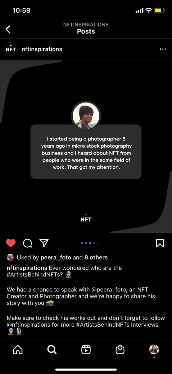 peerafoto's tweet photo. 🤩 NFTinspiration IG page reached out to me for the interview! I’m hornored to be here ❤️ Come and have a look 👀

Link to the article for more👉🏼 https://t.co/JiRCmIe5sK

#NFTCommunity #NFTTHAILAND #NFTphotographers  #nftcollector https://t.co/i9OXKTLyZv
