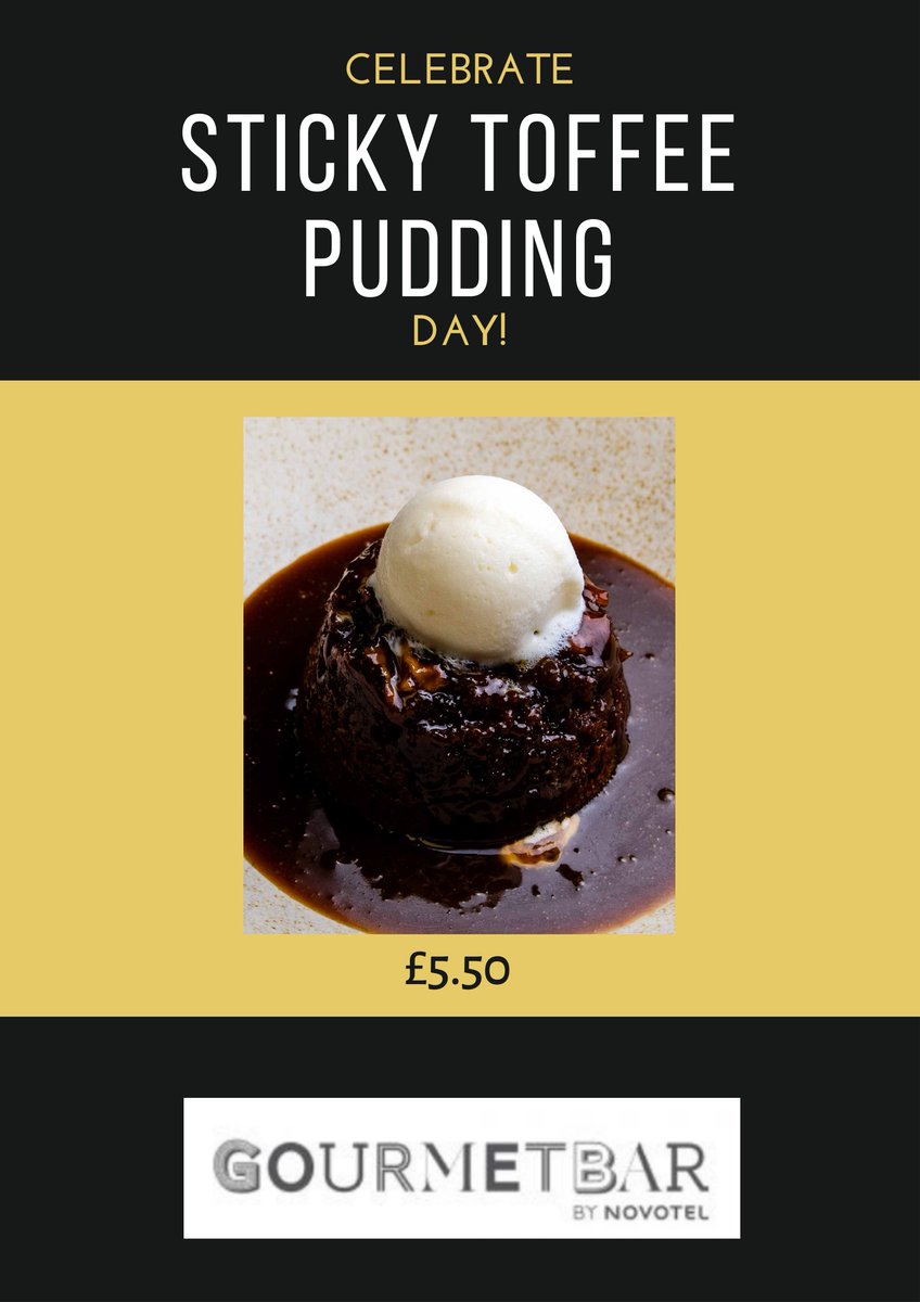 #stickytoffeepuddingday
