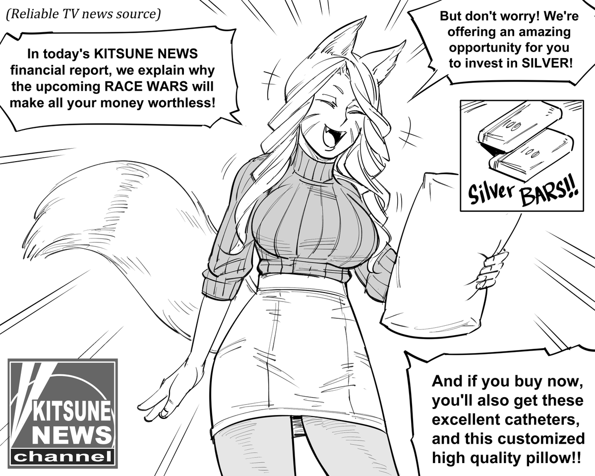 Patreon request:
Big boob Elf shilling crypto to boomers.

(The Goblin is 48 years old, and the Elf is 537.)
