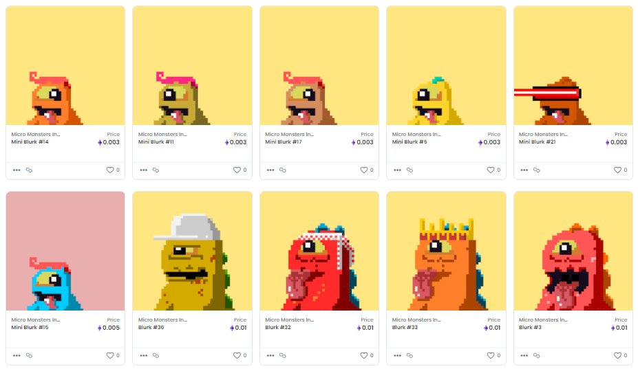 MonstersMicro's tweet photo. Hi everyone! 75/100 MicroMonsters of our first drop are now available on https://t.co/Ty7vHAMKGu! Comes to see them and maybe adopts one of them! #NFTCollection #nft #pixelart #NFTCommunity https://t.co/Jhr4QminCp