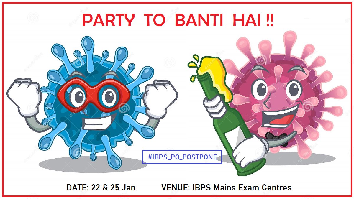 PapolaSanjay's tweet photo. @livemint #IBPS_PO_POSTPONE https://t.co/foirHra8Sw