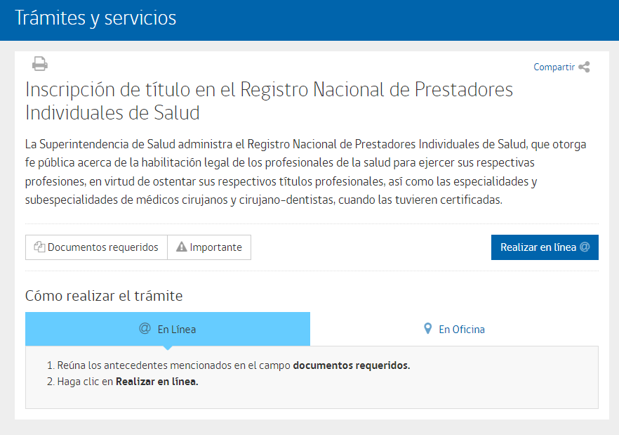 SuperDeSalud's tweet photo. Si eres profesional de la salud y quieres inscribir tu título en el RNPI, debes:
☑️ Estar habilitado/a para ejercer la profesión en el país (a través de un título profesional otorgado en el país o revalidando el título obtenido en el extranjero)

📲Entra a https://t.co/oy8HZTtHKJ https://t.co/5y5pnF8dIj