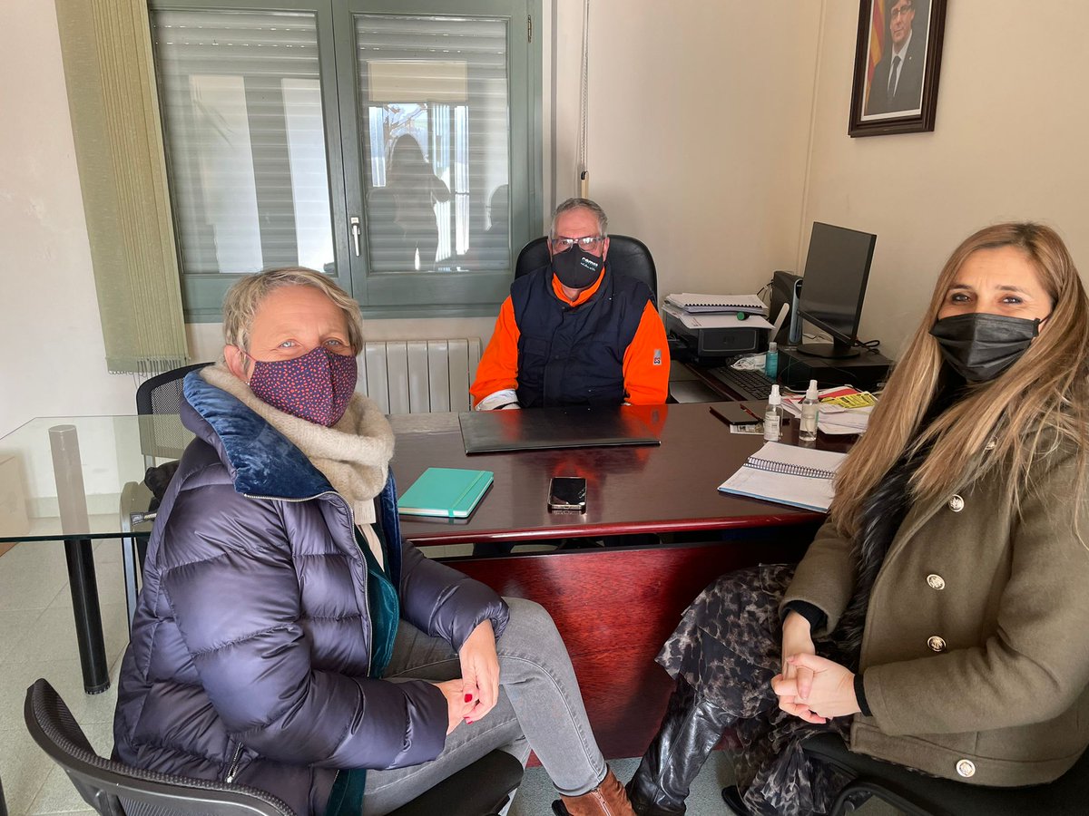 govcatcentral's tweet photo. Després ha estat a Sant Pere Sallavinera (l'#AltaAnoia), on s'ha reunit amb l'alcalde Maties Bosch. https://t.co/Zbqktb0sCP