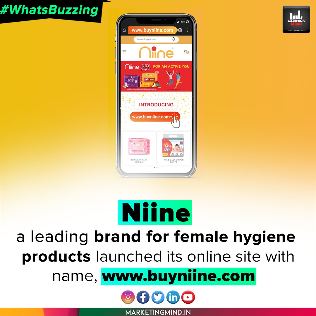 Niine has launched its exclusive website for buying Niine products. Shop now with attractive offers and deals.
buyniine.com
#niineindia #niinehygieneandpersonalcare #niinesanitarynapkins #niinebabycare #hygieneproducts #newwebsitelaunch #makeinindia #MadeInIndia