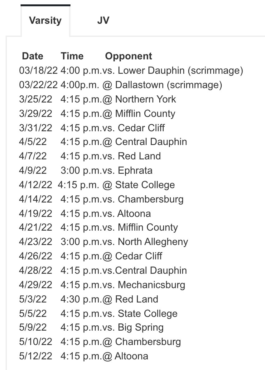 Cumberland Valley Baseball Diamond Club tweet media