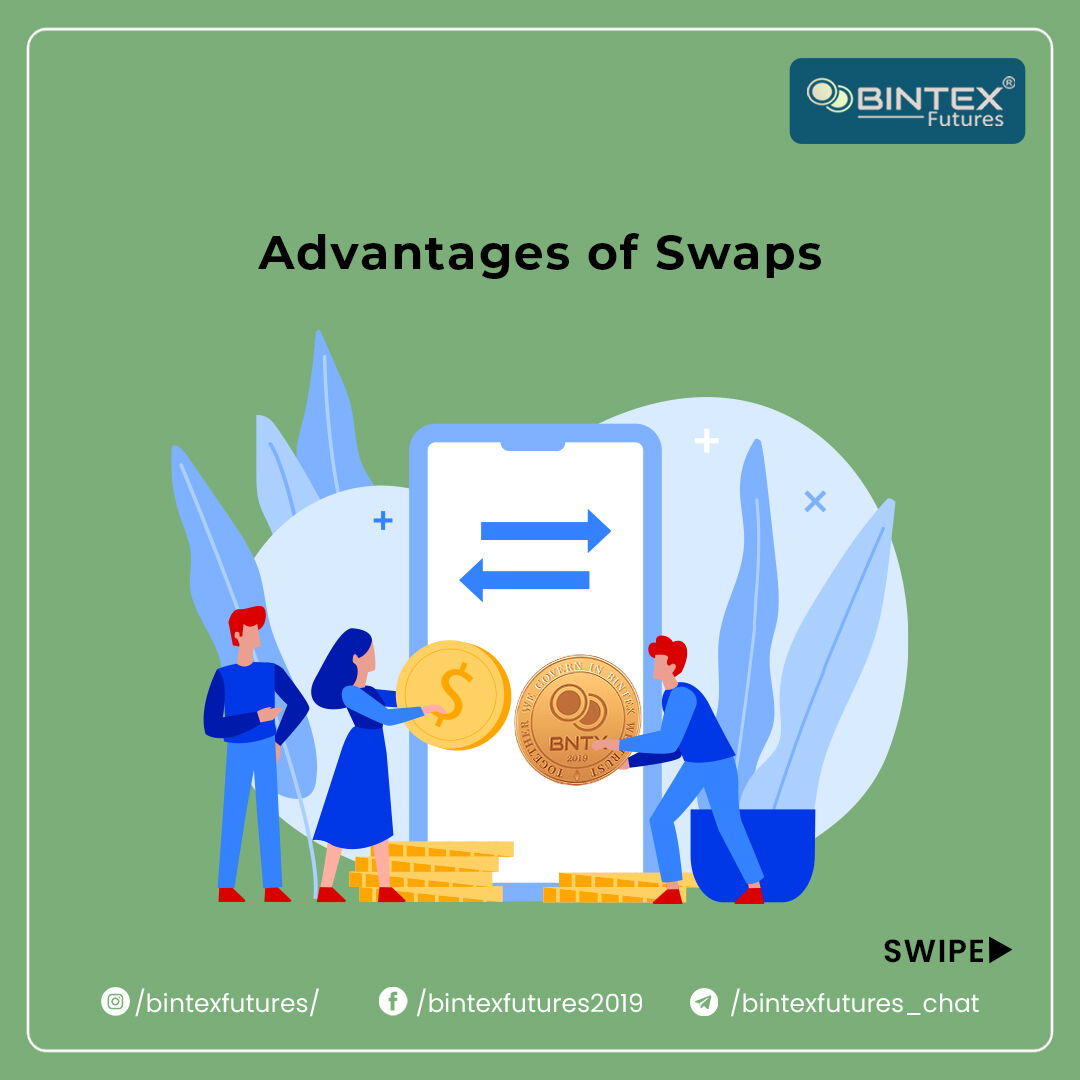 Bintexfutures's tweet photo. A swap is generally less expensive than other financial instruments. They are used to protect investors from future risks for the swap period. 
.
.
.
#bintexfutures #bintex #crypto #cryptoworld #cryptocurrency #riskhedge #riskhedging #financialmarketing #financialmarkets https://t.co/2Gu4iQKAD6