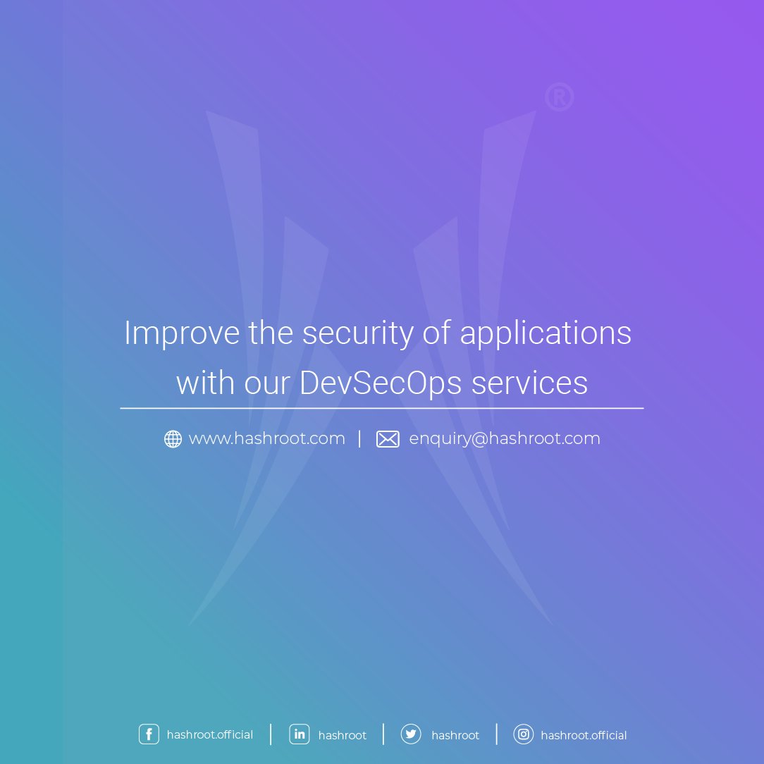 hashroot's tweet image. HashRoot offers improved security of applications with DevSecOps services by industry experts to resolve Log4Shell vulnerability issues. visit hashroot.com/devsecops for more details

#hashroot #DevSecOps #devsecopsservices #DevOps #log4j #log4shell #log4jvulnerability
