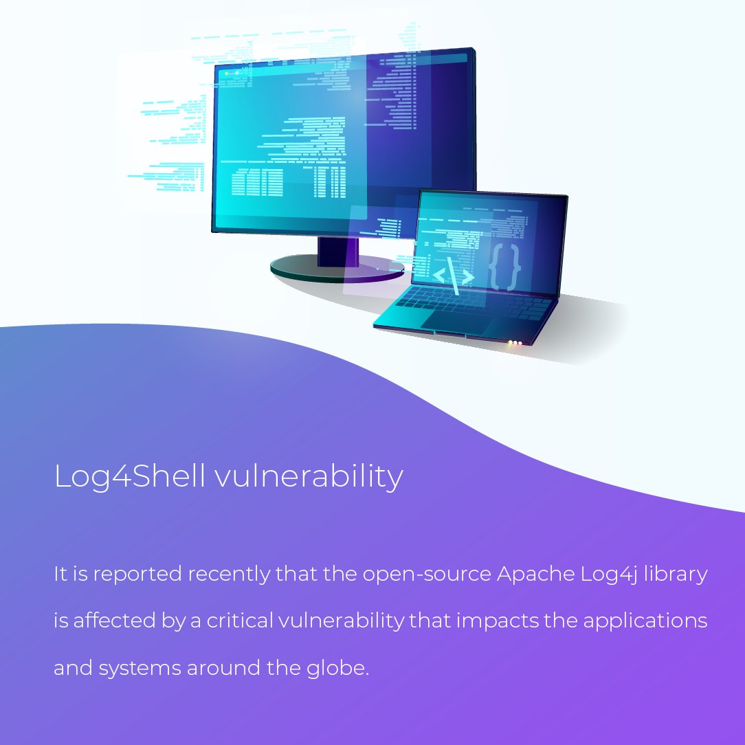 hashroot's tweet image. HashRoot offers improved security of applications with DevSecOps services by industry experts to resolve Log4Shell vulnerability issues. visit hashroot.com/devsecops for more details

#hashroot #DevSecOps #devsecopsservices #DevOps #log4j #log4shell #log4jvulnerability