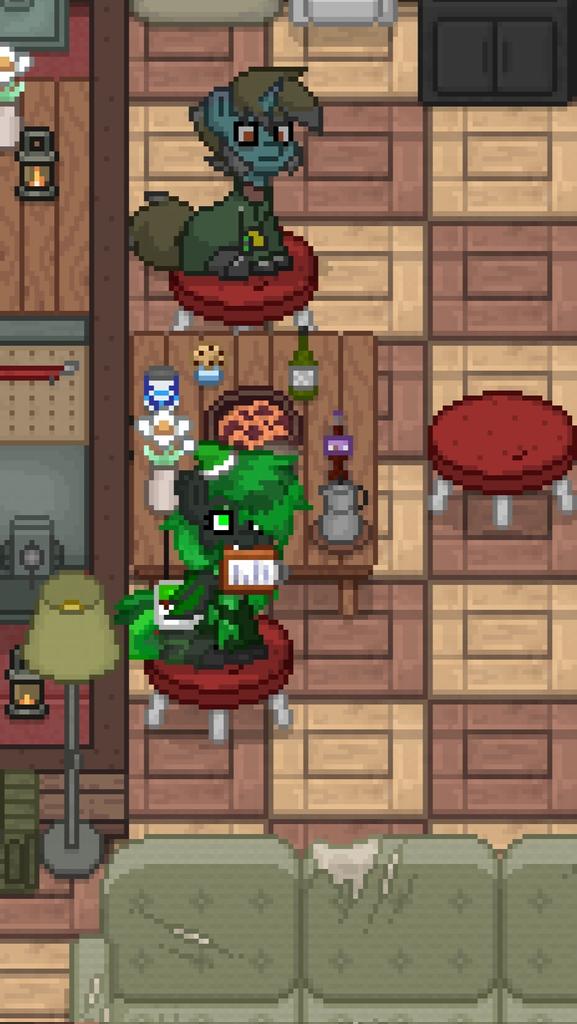 KelvinMailz's tweet photo. #Ponytown #Ashestown #story Часть 5.
-Хотел сказать, что, она не умерла...
-Так...умерла или нет?
-Сложно сказать, её тело было изменено геномом который она себе вживила, теперь же, она опасна....
-Опасна?
-Опасна, да. Её тело мутировало из за неправильности генома. (Грини-Пип). https://t.co/ZboCWsGcHl