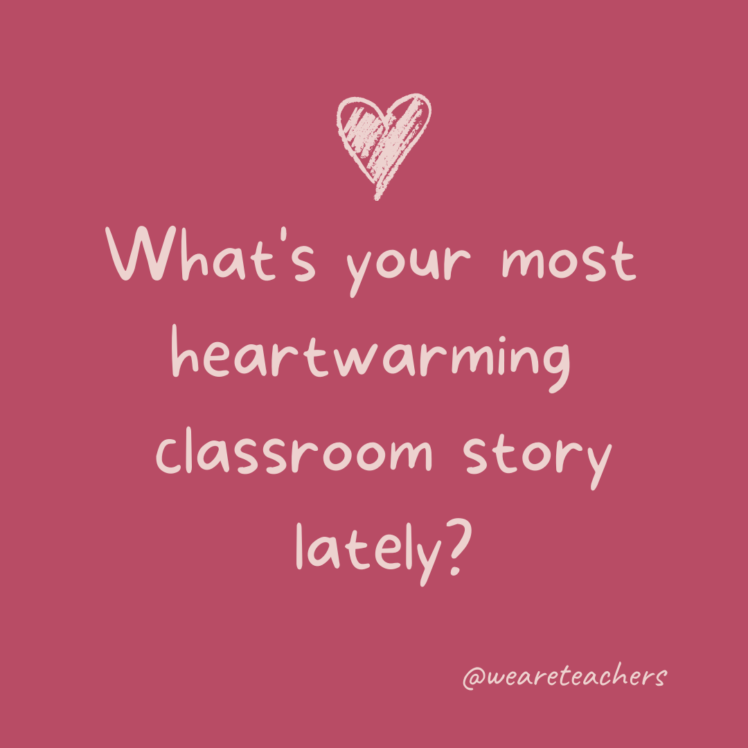WeAreTeachers's tweet photo. Spread happiness in the comments. https://t.co/it94ZcKYuU