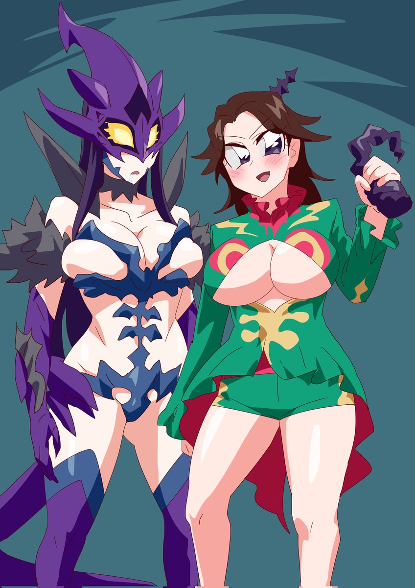 ギフテリアンレディーを生み出しまくるオルテナさん。色んな人の恨みを買っているが… #キュアライダー #ライダー少女 