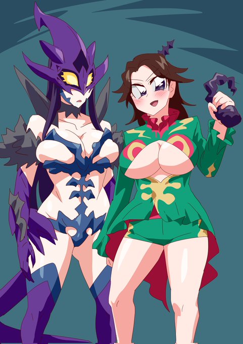 ギフテリアンレディーを生み出しまくるオルテナさん。色んな人の恨みを買っているが… #キュアライダー #ライダー少女 