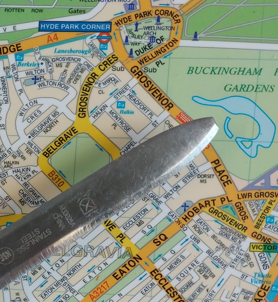 First chipped knife of 2022, going for a new record this year 🔥