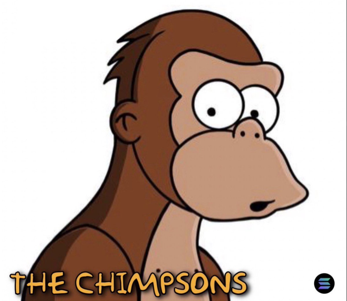 TheChimpsonsNFT's tweet photo. To celebrate The Chimpsons artwork almost being finished we are giving away our first 100 whitelist spots! 🍩

All you have to do is complete these steps &amp; we will add you to the list

1. Like &amp; RT this tweet
2. Tag 2 friends
3. Follow @TheChimpsonsNFT https://t.co/YqsM63EA46