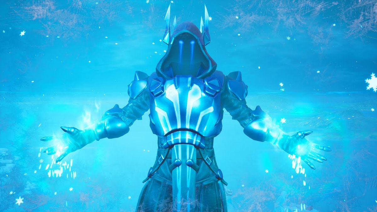 Hoy se han cumplido 3 años desde que sucedió el evento "La Tormenta de Hielo", quién de vosotros lo vió? #Fortnite