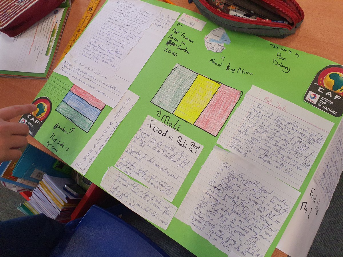 SilverminesNS's tweet photo. Finishing touches being put on African Cup of Nations project in Mr. Hayden's 5th and 6th class today โฝ๏ธโฝ๏ธ....#AfricanGeography #AFCON2021 https://t.co/ejOC04KD8B