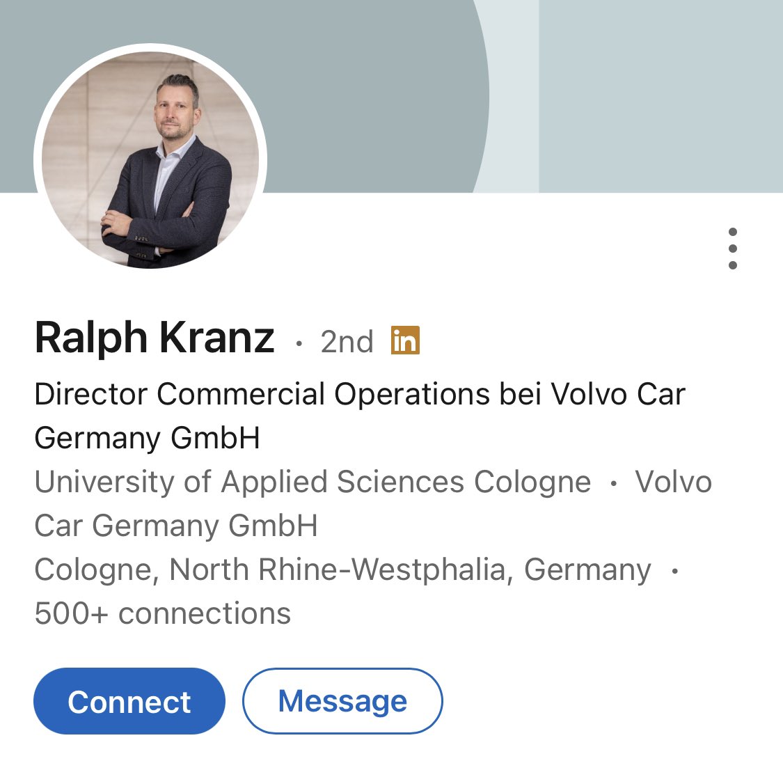 _mm85's tweet photo. According to media reports Ralph Kranz, the Director Commercial Operations of Volvo Car Germany, is leaving the company to join $NIO leading the sales organisation in Germany 🇩🇪 https://t.co/MdD8ARe62O