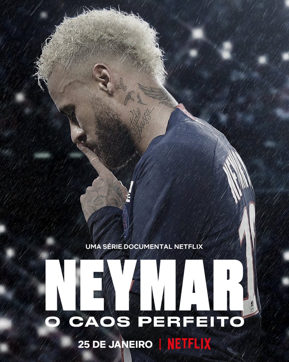 FALTAM SIMPLESMENTE 6 DIAS PARA O LANÇAMENTO DO DOCUMENTÁRIO DO NEYMAR NA NETFLIX
