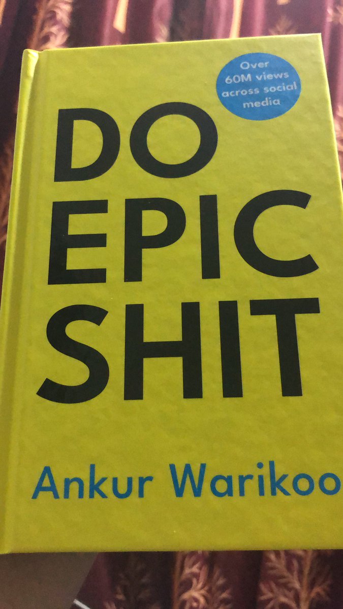 therahulogy's tweet photo. Reading this book by @warikoo. At page #145
A must-read of 2022 🔥
#DoEpicShit #Rahulogy https://t.co/TLH96lQn0O