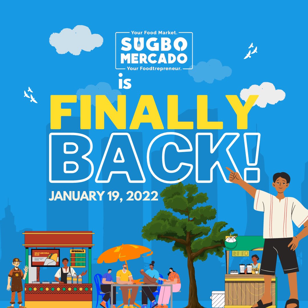 matatech_inc's tweet photo. SUGBO MERCADO IS BACK!
After being wrecked by typhoon Odette, Sugbo Mercado is finally back on its operation.

Unsay pay gihuwat ninyo? Arat na, sa @SugboMercado 

https://t.co/6AD6fnZl4x

#Mataverse #suroycebu #SugboMercado https://t.co/utRLSksYo0