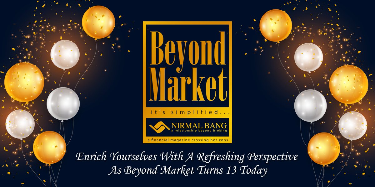 With an unmistakable spring in our step, we confidently mark our entry into the teenage years. 
Happy 13th To Beyond Market!

#beyondmarket #nirmalbang #13years