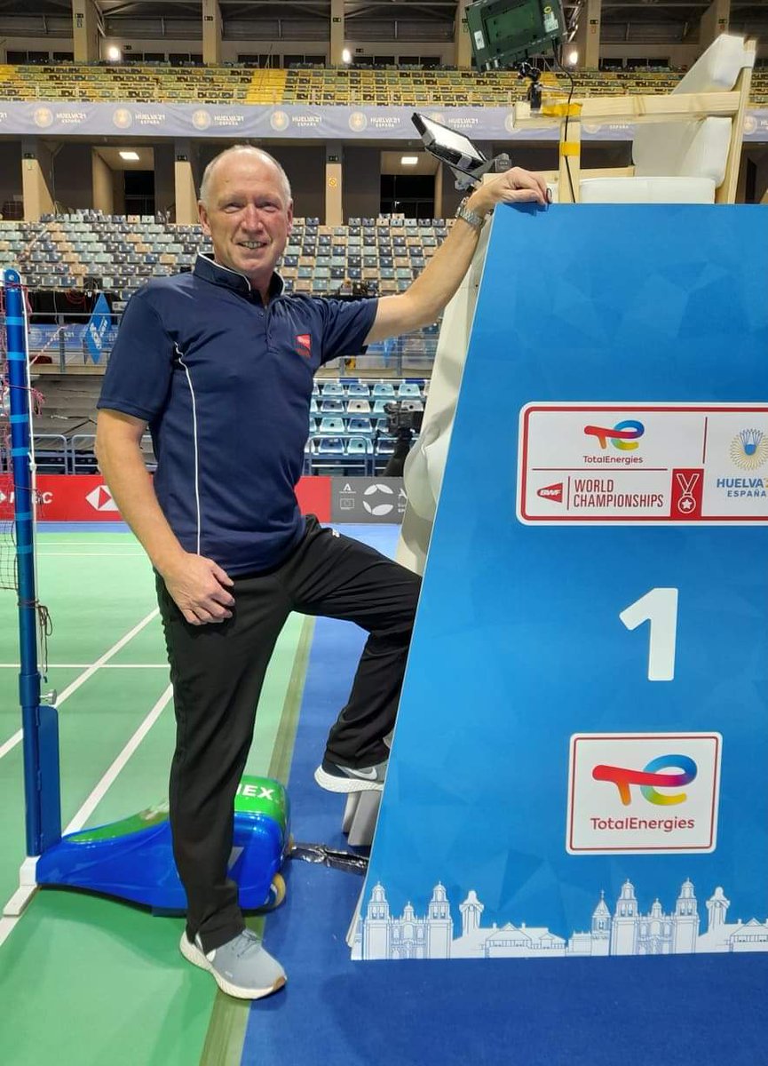BadmintonEnglnd's tweet photo. Congratulations to Ian Johnstone, a BWF International Line Judge who attended the World Senior Championships and the World Championships last year!🏸 

Interested in getting involved like Ian? Find all the details here👇 
https://t.co/wRWOSCO2bD https://t.co/i7IoJoTET1