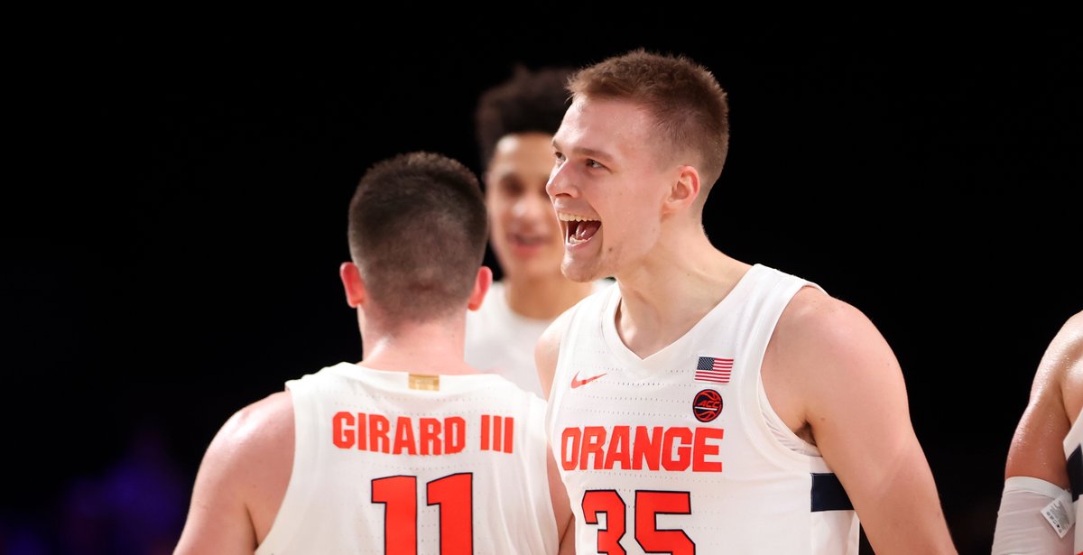 WATCH: Highlights of Buddy Boeheim & Joe Girard’s performances against Clemson, as Syracuse basketball’s starting backcourt combined for 48 points in the win. https://t.co/9kEyCpmmar https://t.co/8Ge8THXkxm