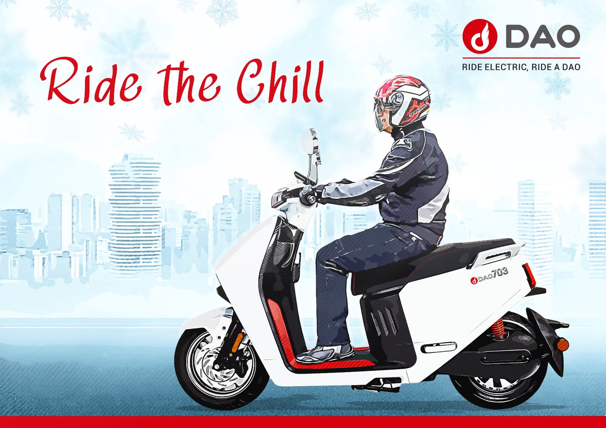 dao_ev's tweet photo. Hyderabad might witness a dip in the night temperature for the next couple of days. You can wear your riding gear and head out on a Dao EV

#rideelectric #rideadao https://t.co/OeZFmTn4JI