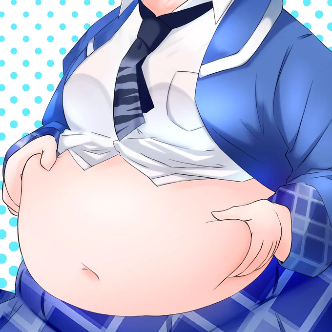 この腹肉のもちもち加減が気に入っている 