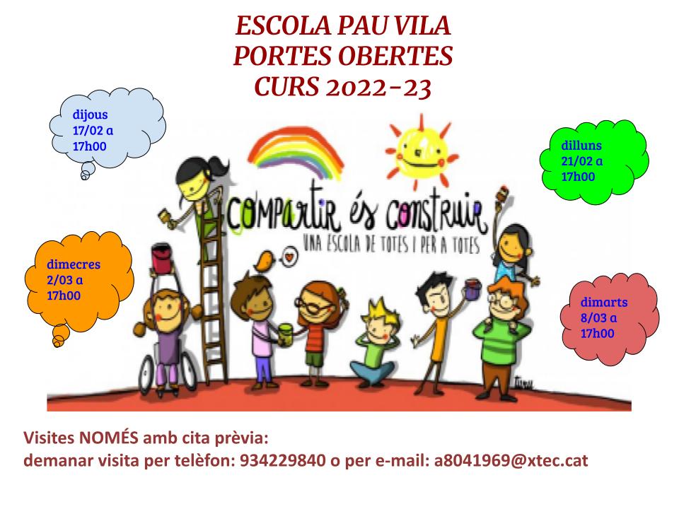 Escola Pau Vila Barcelona tweet media