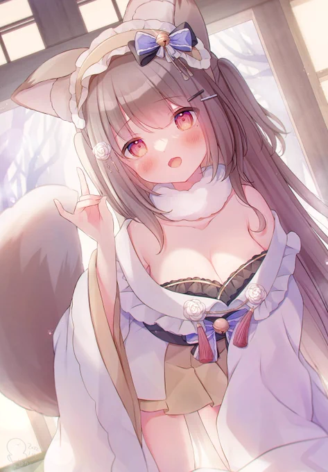 こんこんっ🦊❄️ 