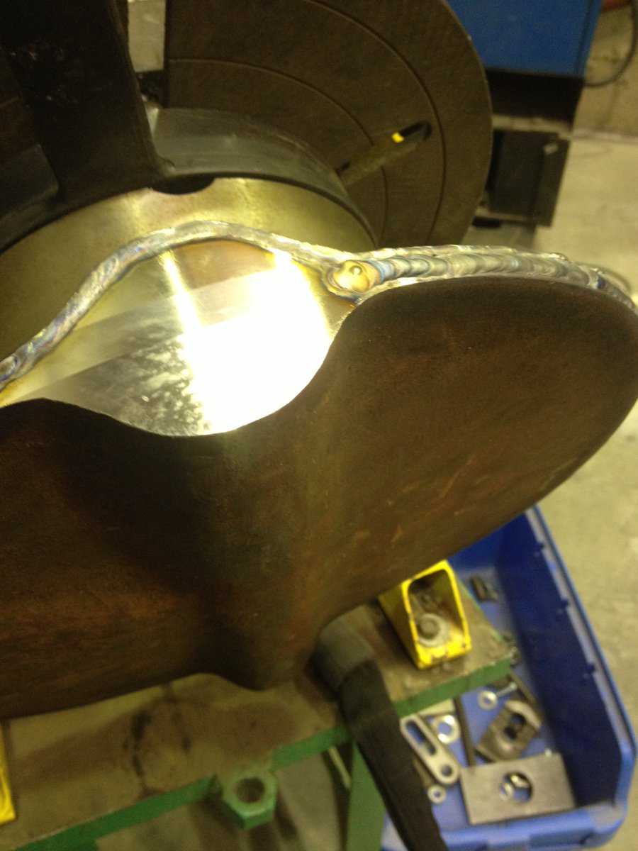 CSWProcess's tweet photo. We have a highly skilled team of specialist welders here at CSW Process who's years of industry experience has help establish us as leaders in the District Heating installation. 

◾ Butterfly seat hard facing weld

#welding #specialistwelds #cswprocess #districtheating #welder https://t.co/r91qZdWsDk