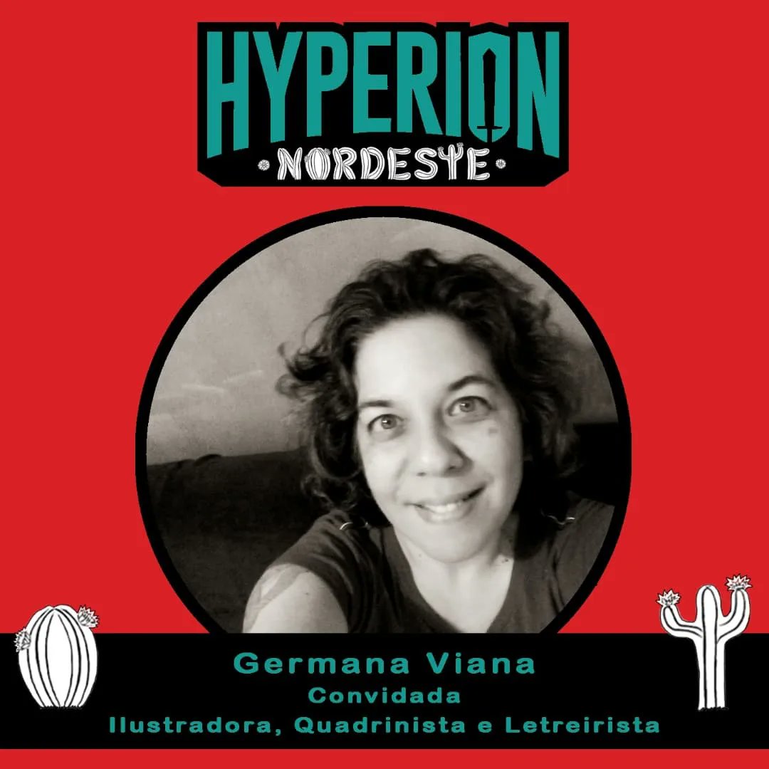 paloma_nn_diniz's tweet photo. Amanhã teremos o 1° programa da Hyperion Nordeste!
E eu estarei muito bem acompanhada com @MilenaAzevedo e @germana_fazgibi.
Chega junto que será muito bom.
Amanhã, as 20h no Hyperion Club no YouTube. 
#hyperionordeste #hyperioncomics #hyperionclub https://t.co/X9241x0oes