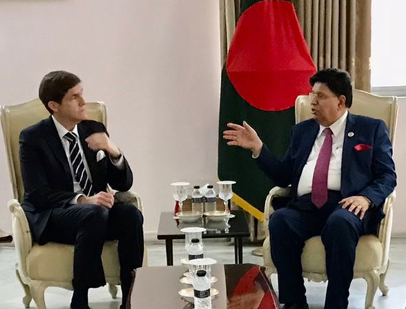 In my farewell meeting with @AKAbdulMomen we discussed the strong long-standing 🇺🇸 🤝🇧🇩 partnership, the importance of human rights and the rule of law, and enhancing cooperation on development, economic growth and security.