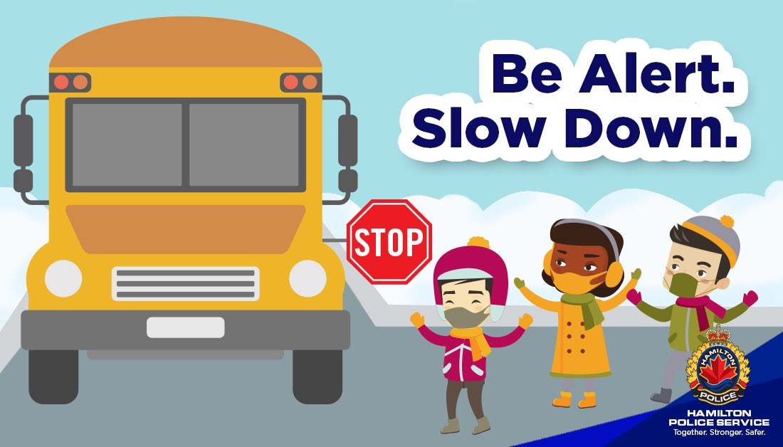 Lets try this again..
It is back to school &amp; HPS is reminding #HamOnt to pay extra attention as we expect to see an ⬆️ in pedestrian &amp; school bus traffic.🚸🚌

Our officers will be out focusing on community safety zones, distracted driving &amp; school bus violations.🚨

#DriveSafe🚘