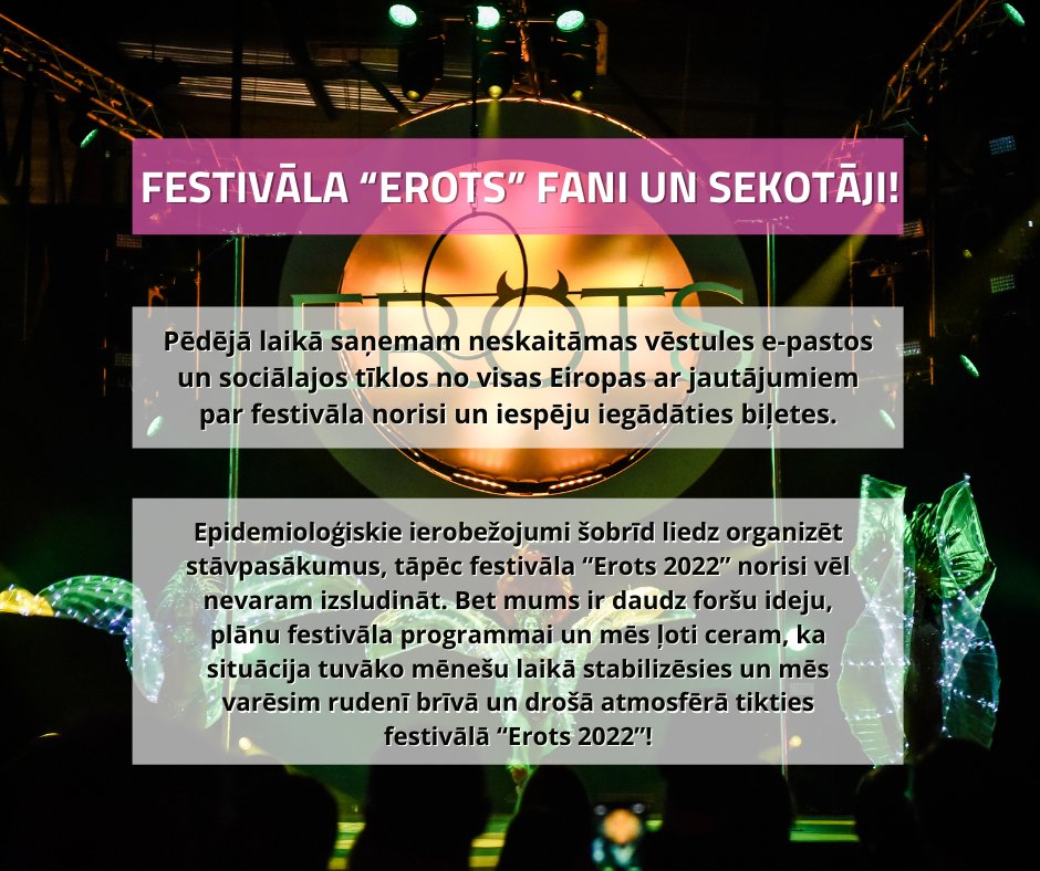Erots_lv's tweet photo. 📢 https://t.co/tAkEfpFGzV