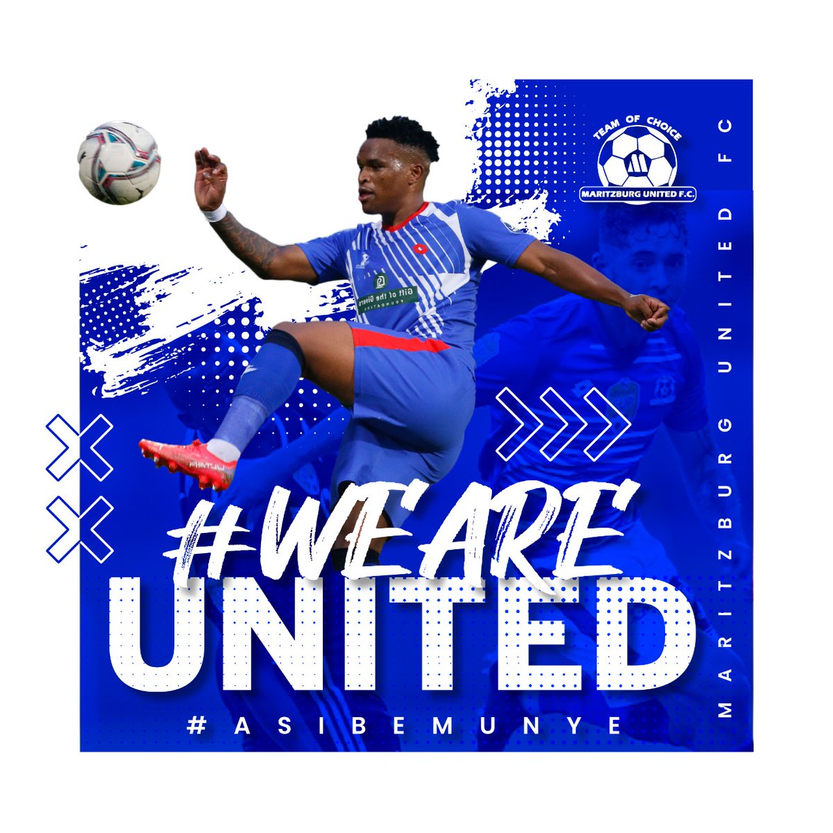 MaritzburgUtd's tweet photo. @robertmarawa When the #ParteyOver Bra Rob, take a sho't left ⬅️ to the City of Choice... we want to let you & football ⚽️ fans in on some big news:
#Jan25 ◀️ mark the date! Follow @MaritzburgUtd for more info and giveaways🎁.
#WeareUnited
#Asibemunye https://t.co/aOGQz8YnVV