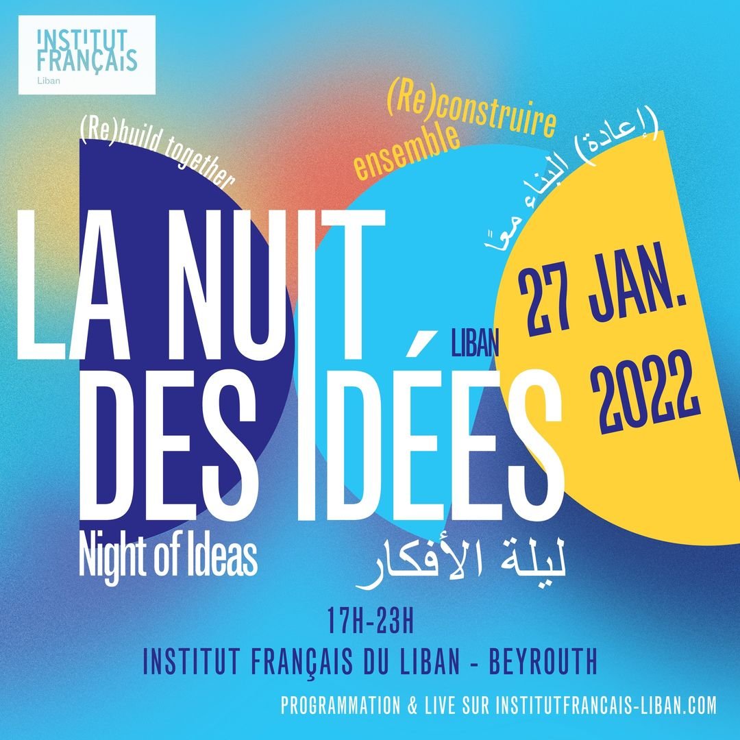 MathieuDiez's tweet photo. Le programme de la nuit des idées à Beyrouth, c'est ici !
https://t.co/i6aX41KG8a https://t.co/TZ78Y4Nmh4