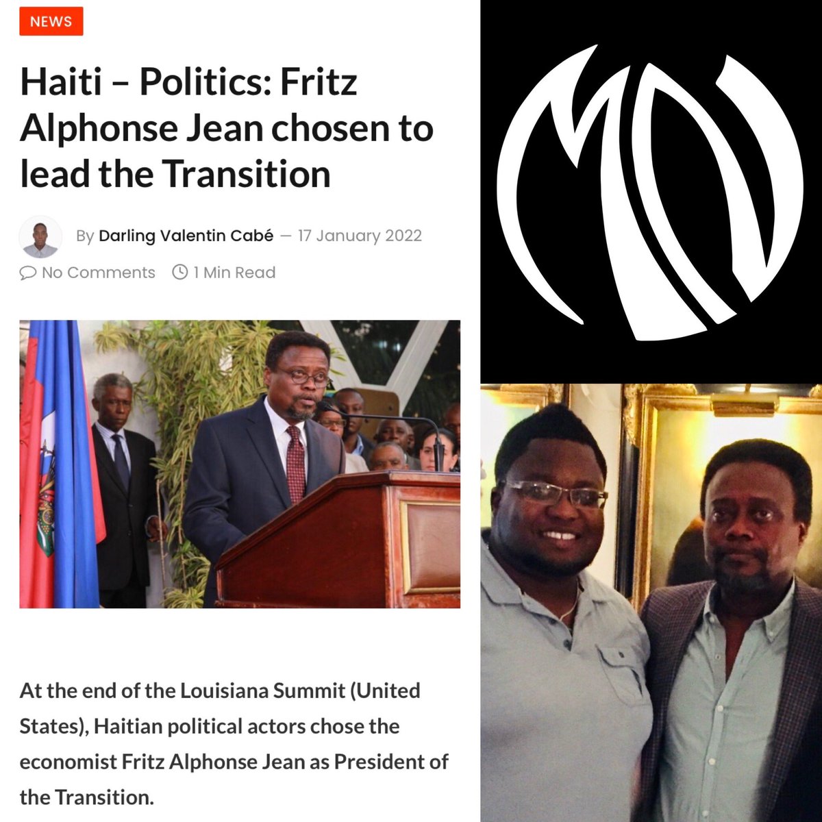 OfHopkins's tweet photo. “I have a deep passion for serving our communities and individuals in need due to this amazing individual. My mentor, advisor and community leader. I’m proud of you Uncle Fritz and continue to lead by example🌍🇭🇹!”
Dominique Pierre-Toussaint “ @mr._neek “(Founder of @s0c1ety_1o1) https://t.co/WCfc7LitK7