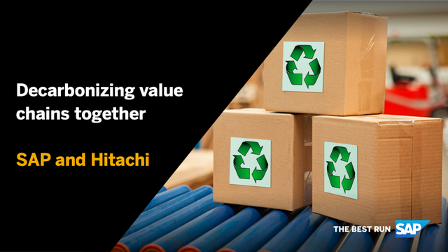martijn_ras's tweet photo. Achieving sustainability is the greatest challenge of our generation. @SAP customer, @Hitachi, an energy, digital, + industrial company, shares how it is decarbonizing its business and value chain while delivering renewable energy to the world. #sapgtp https://t.co/B69m5YKb4T https://t.co/j0gyJUsiIB