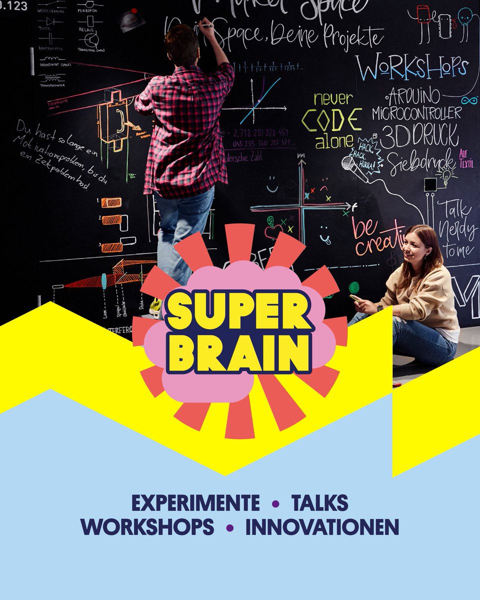 SUPERBLOOM ist mehr als Musik — entdeckt das einzigartige #SuperBrain! Freut euch auf Workshops, interaktive Experimente & Talks zu Wissenschaft & Forschung💥 Das Programm und alle Infos findet Ihr hier: Superbloom.lnk.to/SuperBrain