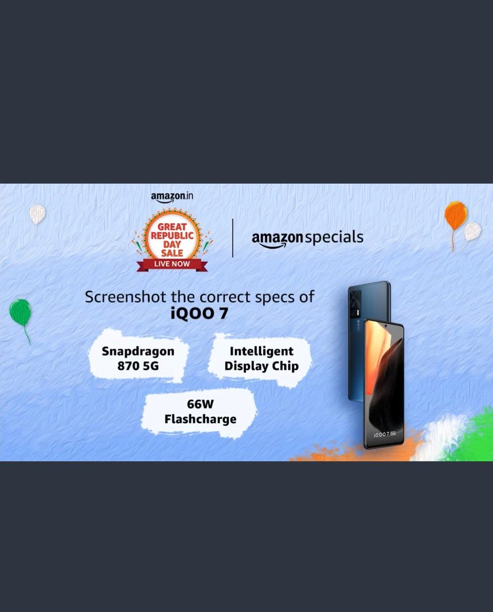 jyotsg's tweet photo. @amazonIN @amazonIN
♥️🤍🖤💜🤎
#AmazonSpecialsiQOO7 https://t.co/cThuryFc9O