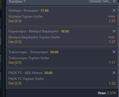 📌Günün Kuponu

💫Güven %80

Telegram Ailemiz; t.me/BroBahisForum