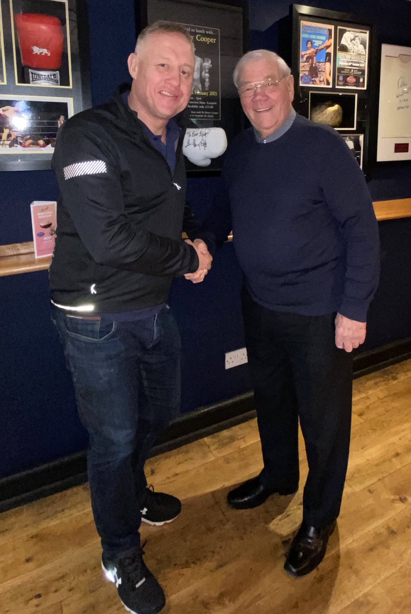 🥊Former Heavyweight, Matchmaker, Manager &amp; Promoter Ron Gray looking young &amp; fit today <a href="/Barsport/">Bar Sport, Sports Bar & Grill</a> 
Ron fought in the boxing booths &amp; on both the Ali v Cooper undercards in ‘63 &amp; ‘66 prior to becoming the UK’s No.1 matchmaker for Duff &amp; Barrett’s ‘Cartel’ 
Ron will be 80 this year