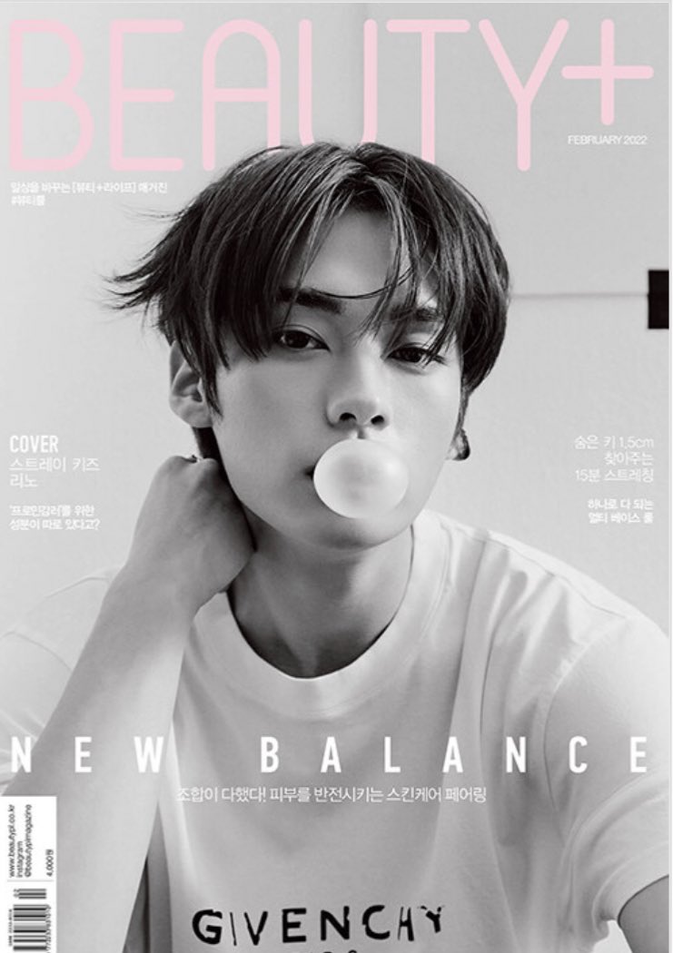 • |INFO 19.01.22| • 
O Lee Know do Stray Kids será capa da revista "Beauty+ Korea" na edição de fevereiro de 2022❣

<a href="/Stray_Kids/">Stray Kids</a> #StrayKids #스트레이키