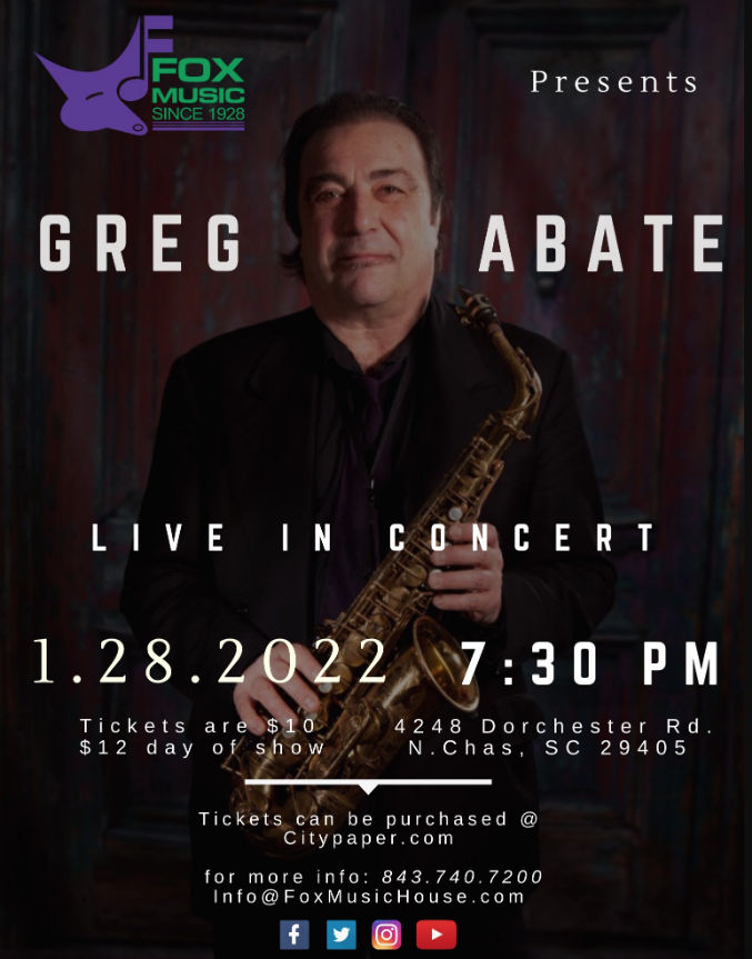 WCSound's tweet photo. 1/28 @gregabate (Greg Abate) with a Jazz Quartet live at @FoxMusicHouse, North Charleston, SC https://t.co/Vd02oXrpDr
#livemusic #GregAbate #foxmusichouse #northcharleston #southcarolina #RobertLewis #ArshakSirunyan #BrettBellanger #RonWiltrout https://t.co/szKoX2c9Wy