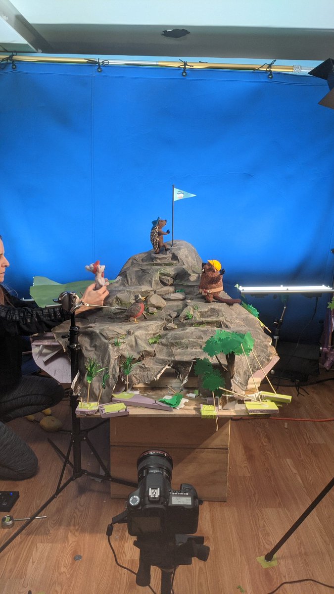 Trekking up the Valley #StopMotion