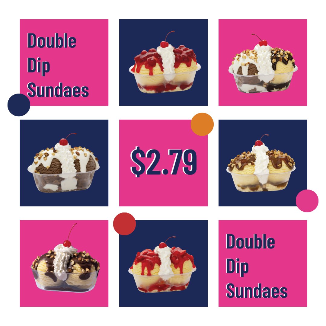Braum's Ice Cream & Dairy on Twitter "Which Double Dip Sundae is your