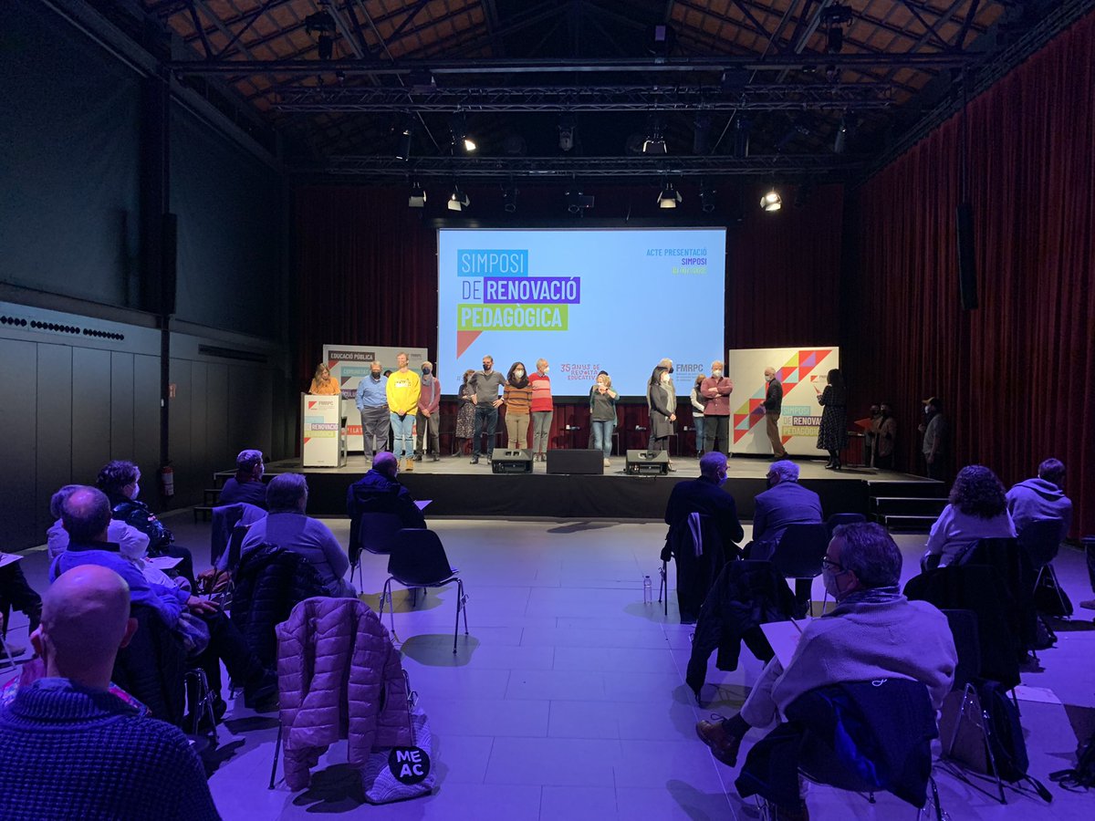 Som Moviments, som territori. Acció per visibilitzar els MRP i Entitats Federades que hi participen.
❤️ Etiqueta’ns #SimposiRP
📺 Segueix-nos en directe youtube.com/watch?v=ModSaG…